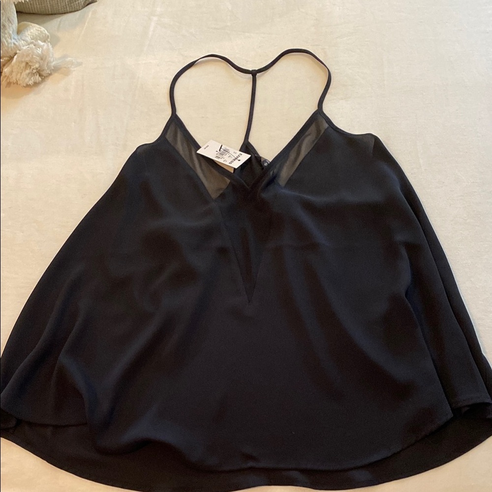 Express Black Backless Sleeveless Camisole